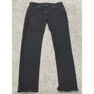 American Eagle Jeans Mens 30x32 Black Athletic Skinny Airflex+ Casual Stretch